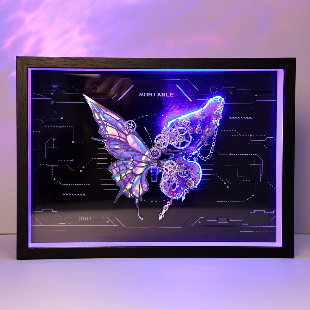 Butterfly LED Wall Frame