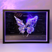 Butterfly LED Wall Frame