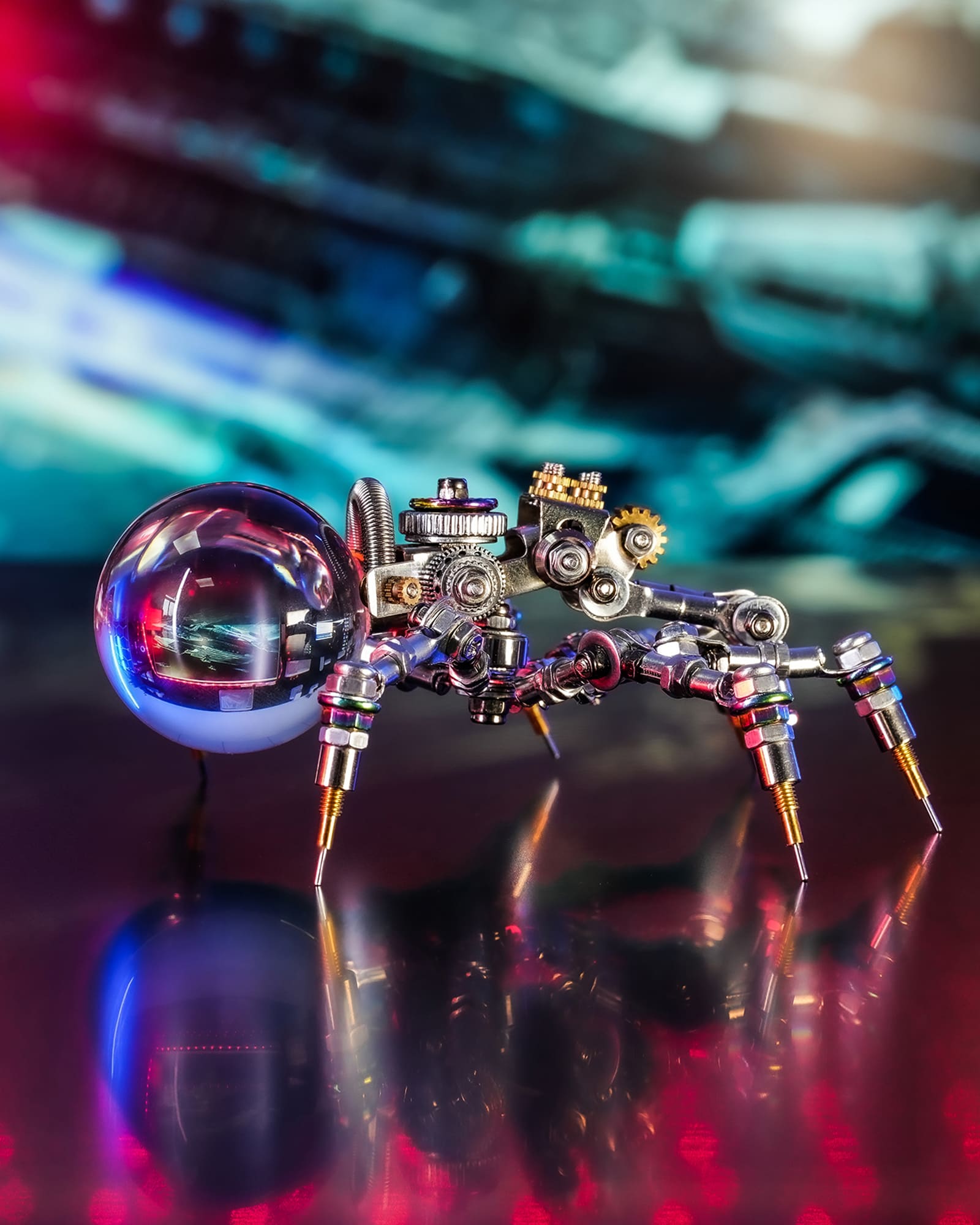 Kristall-Lampe Springende Spinne -  Mostarle